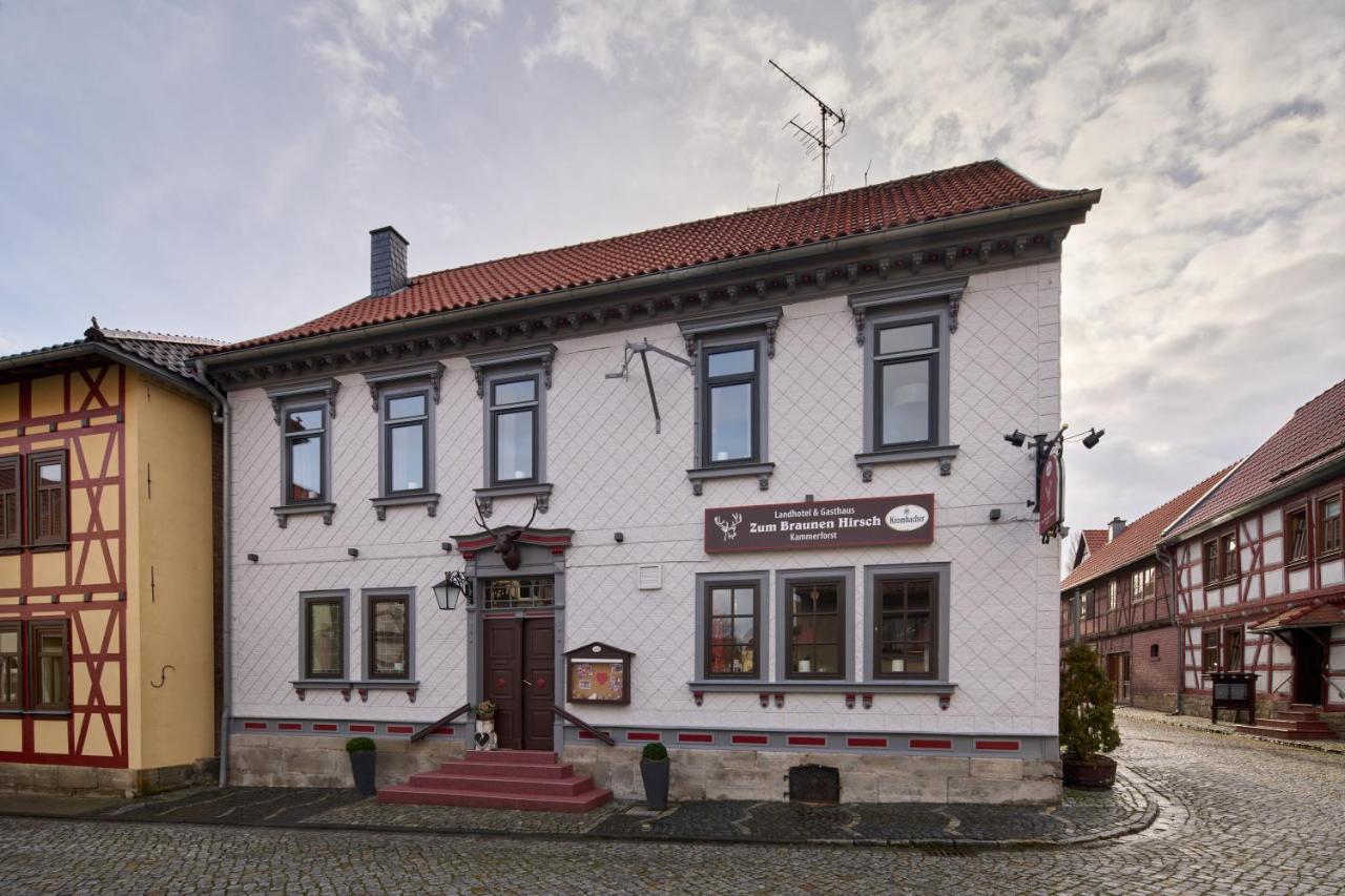 Landhotel Brauner Hirsch Kammerforst Bagian luar foto