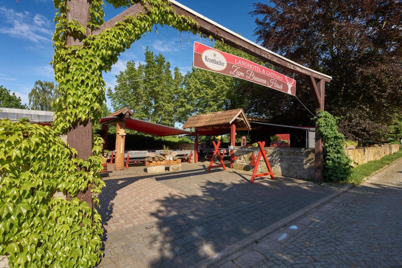 Landhotel Brauner Hirsch Kammerforst Bagian luar foto